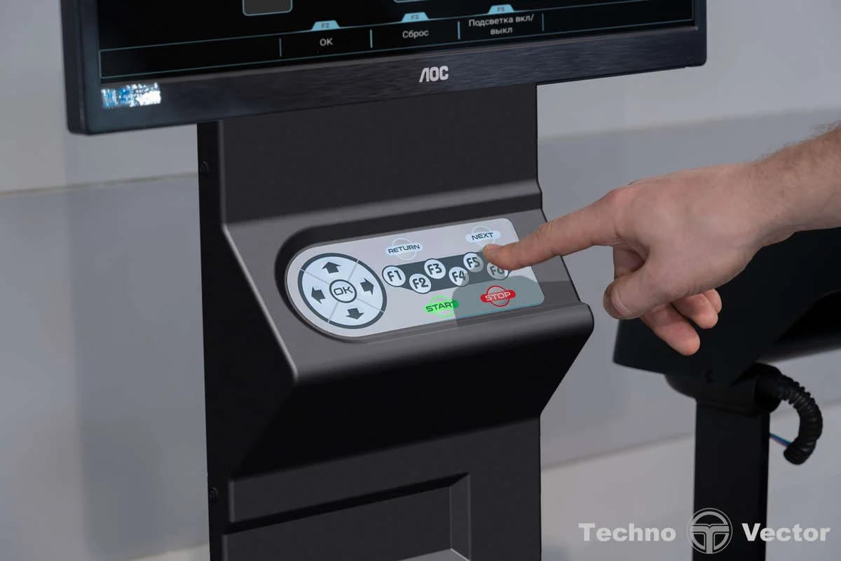 iPRO BM3 — панель управления крупным планом