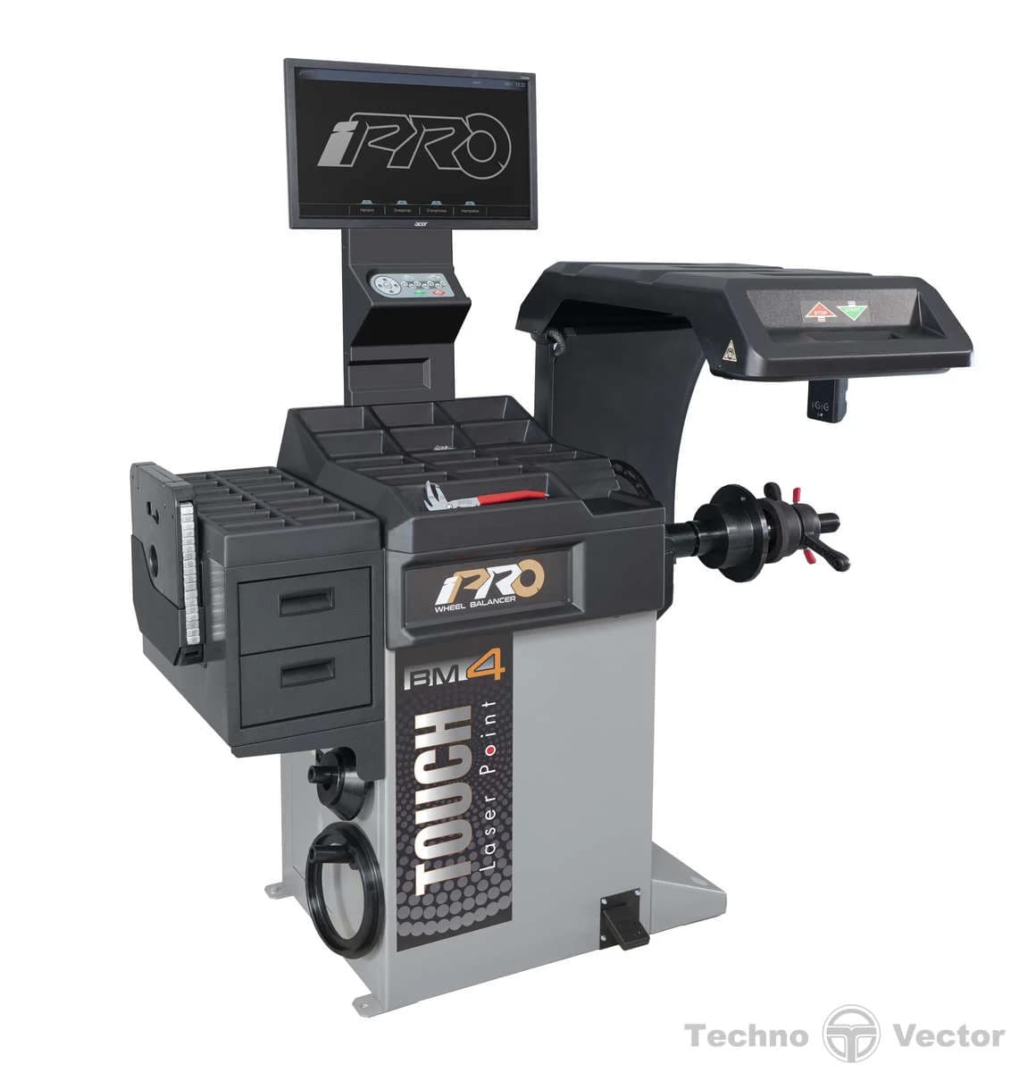 iPRO BM4 — монитор 21,5" с отображением дисбаланса