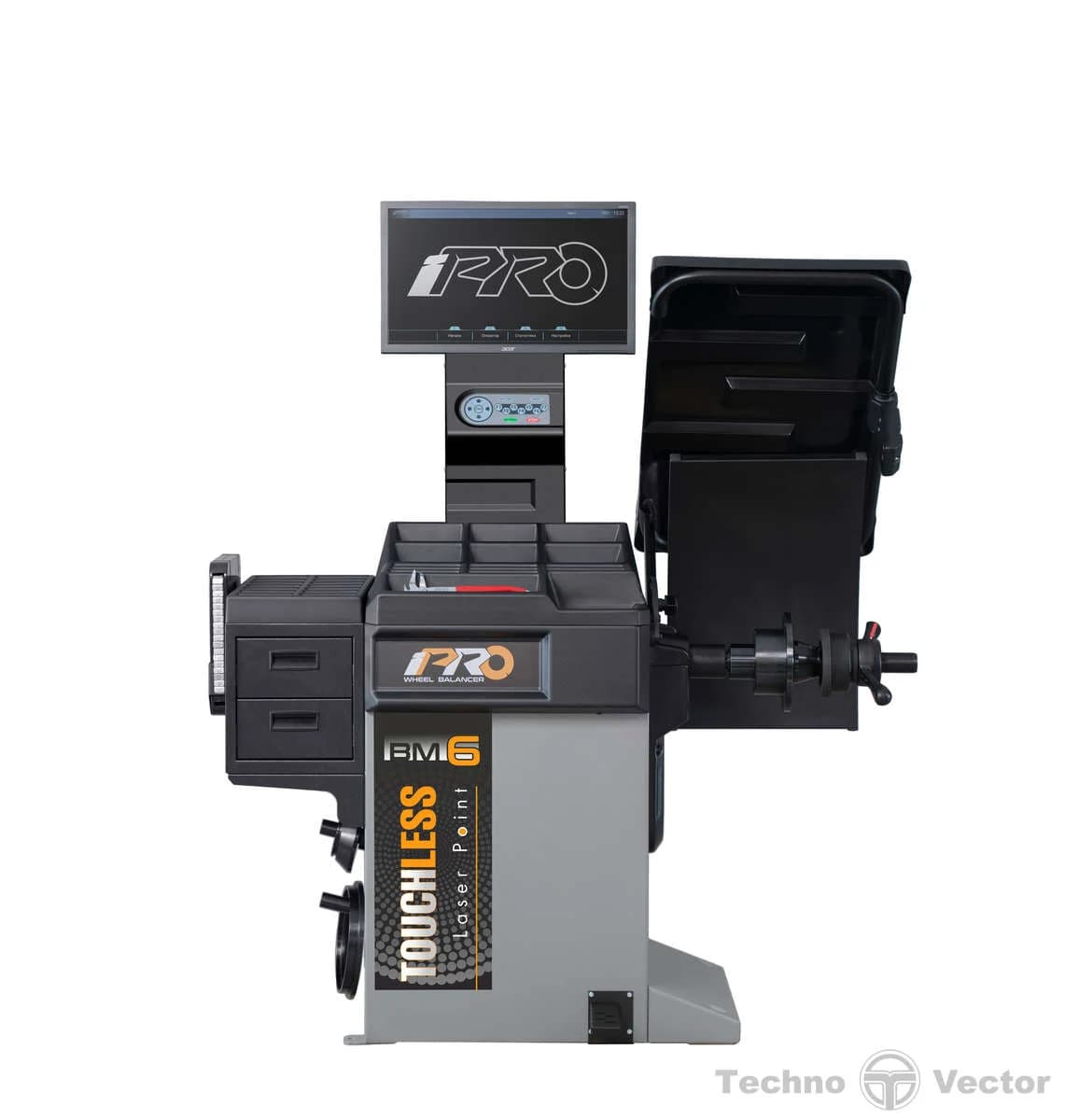 iPRO BM6 — вал 40 мм с конусом и колесом