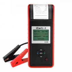 Тестер аккумуляторных батарей iCartool IC-500 на рабочем столе