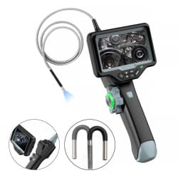 Видеоэндоскоп управляемый, экран 4.5″, 1Мп, 1280х720, 1м, 4мм зонд, 360° iCartool IC-VC1042W