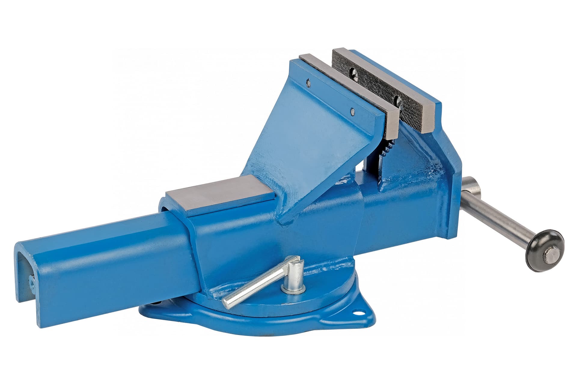 Тиски NORDBERG NTS140 в рабочем положении