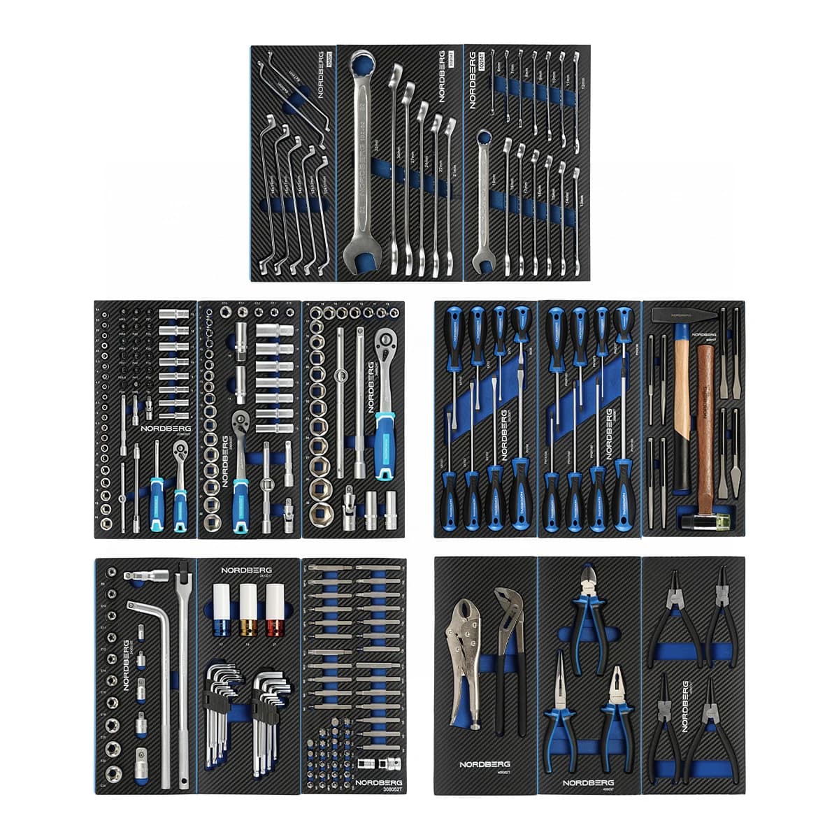 Набор инструментов NORDBERG TS15265 в ложементах