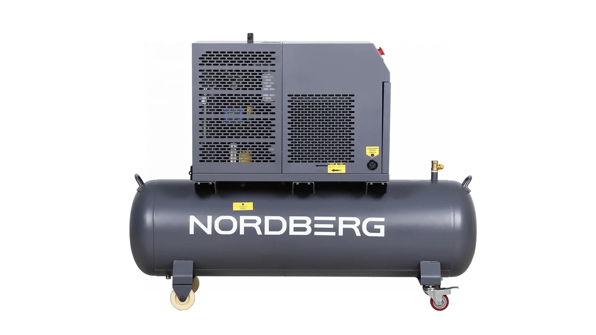 Компрессор винтовой Nordberg NCF5R — 4 кВт / 10 бар / ресивер 180 л