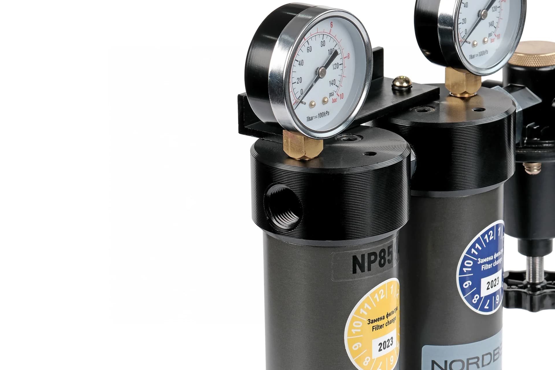 Фильтр-группа NORDBERG NP8594 — двухступенчатая, 0,01 мкм, 1/2″