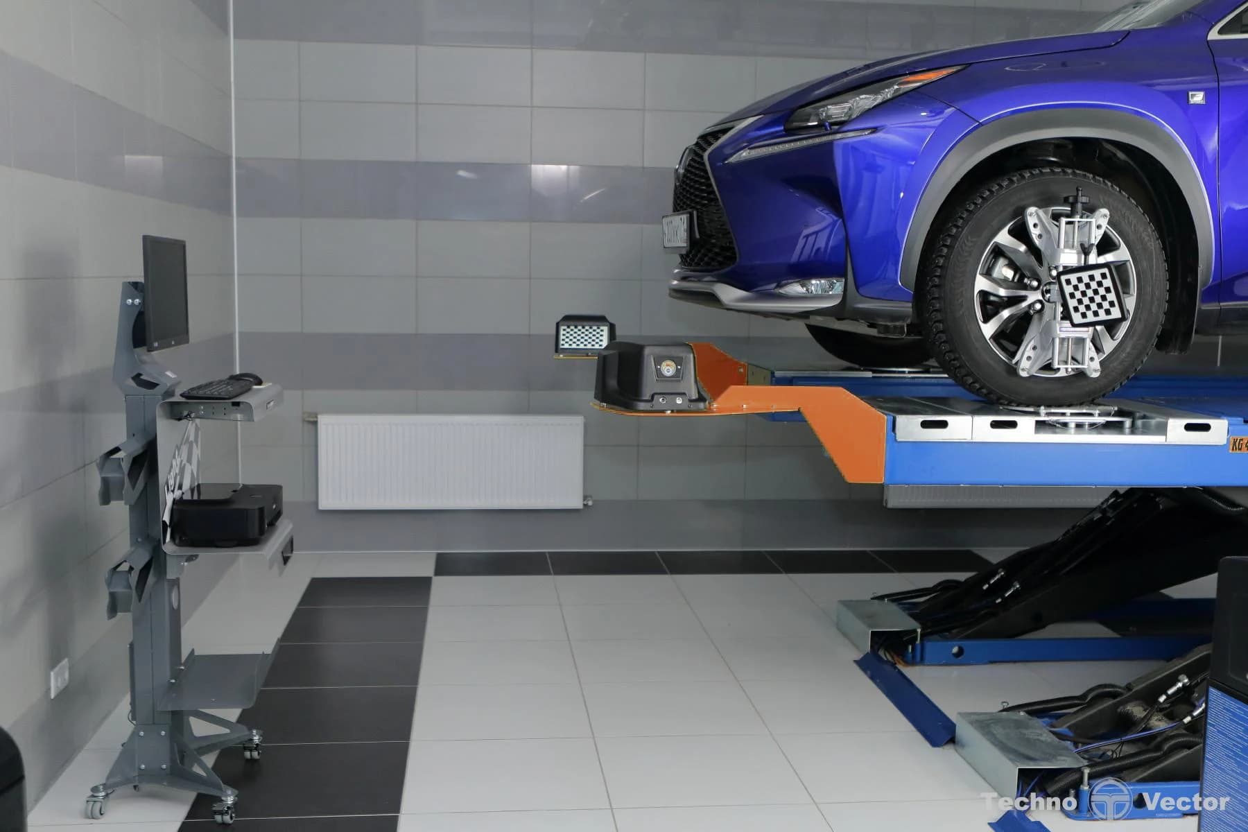 Стойка Light и интерфейс ПО стенда ТехноВектор 7202 MC