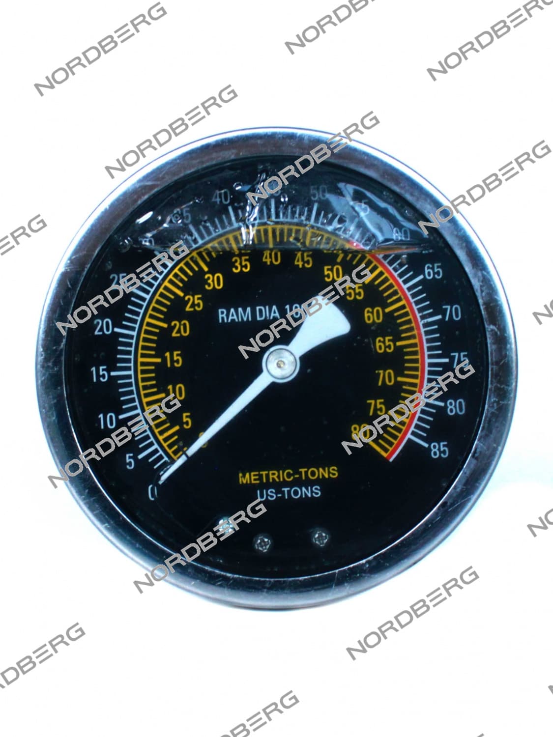 Осевой глицериновый манометр для пресса NORDBERG N3650 — общий вид