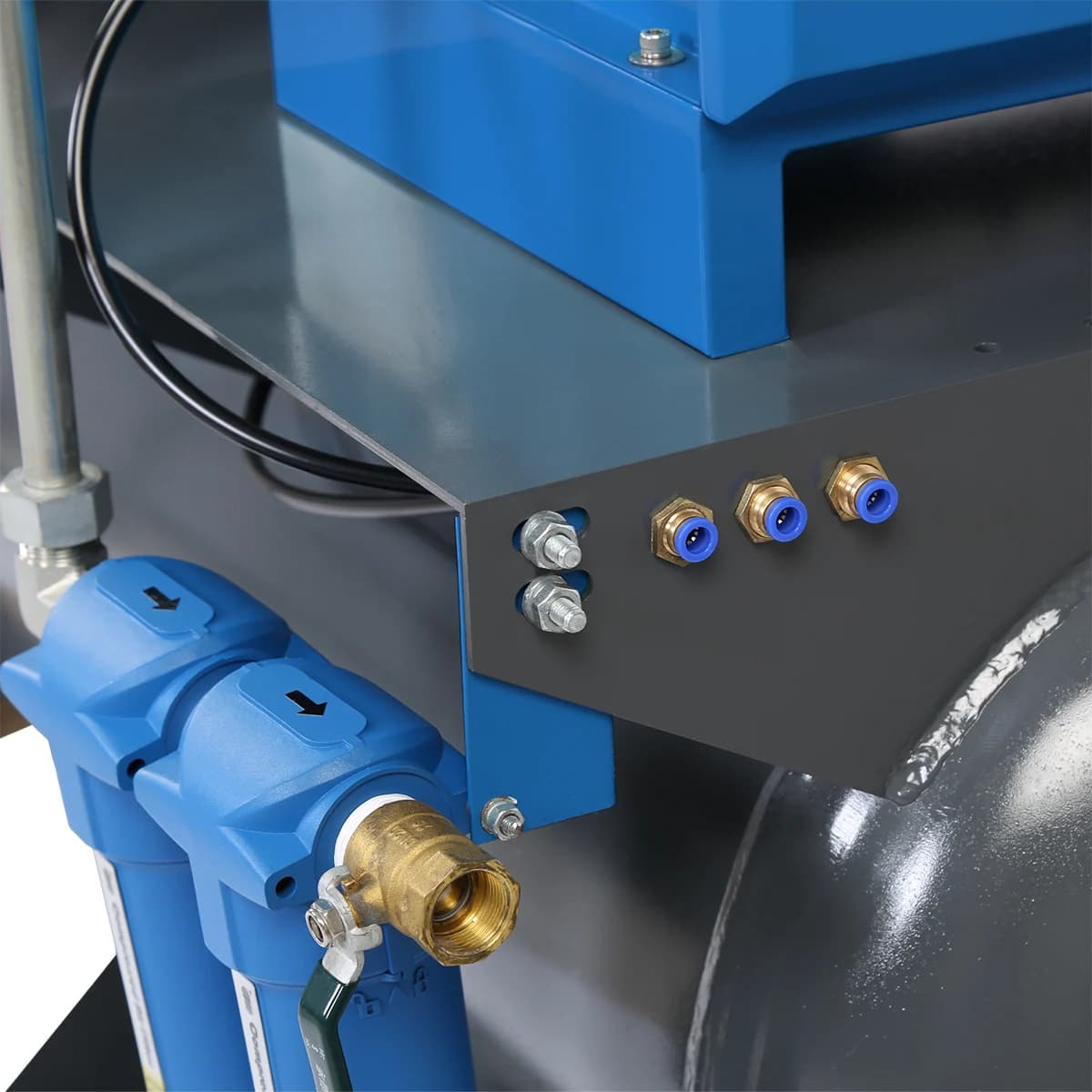 Компрессор винтовой Nordberg NCC10RD — 7.5 кВт / 900 л/мин / ресивер 260 л + осушитель