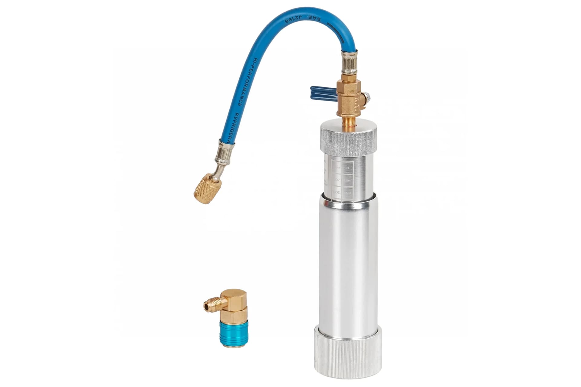 Инжектор масла Nordberg NJ606 — 60 мл R134a с быстросъёмным соединением