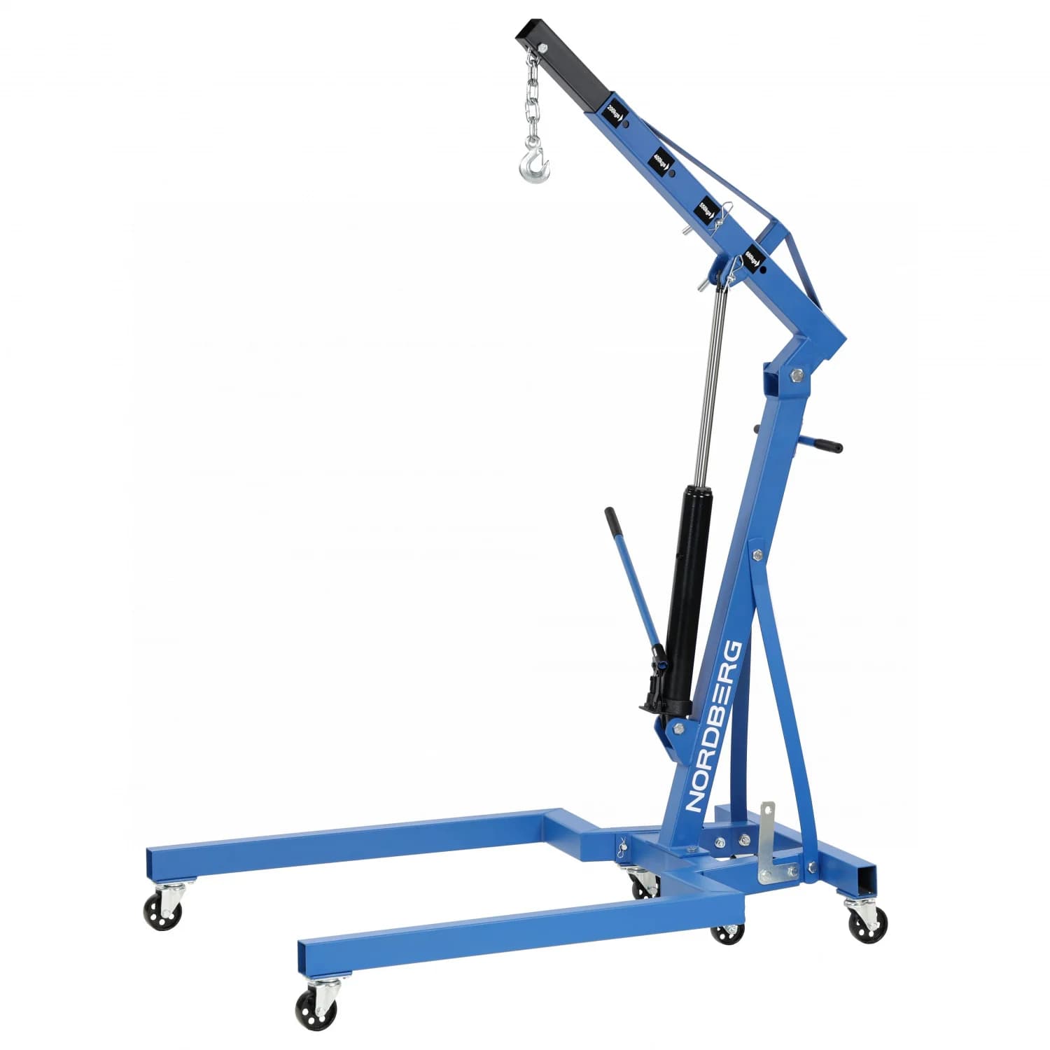 Кран гаражный NORDBERG N3707 — общий вид в сложенном состоянии
