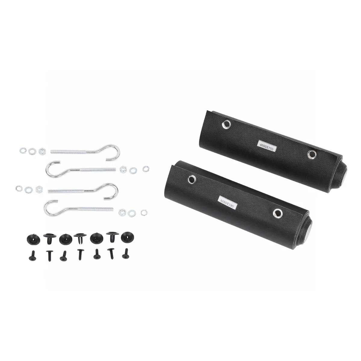 Шторка защитная с монтажным комплектом (2 шт.) для подъемника N4122HE-6B (высота 4,8 м)