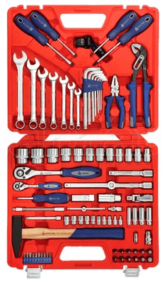 Набор инструментов MACTAK 0-085С в кейсе