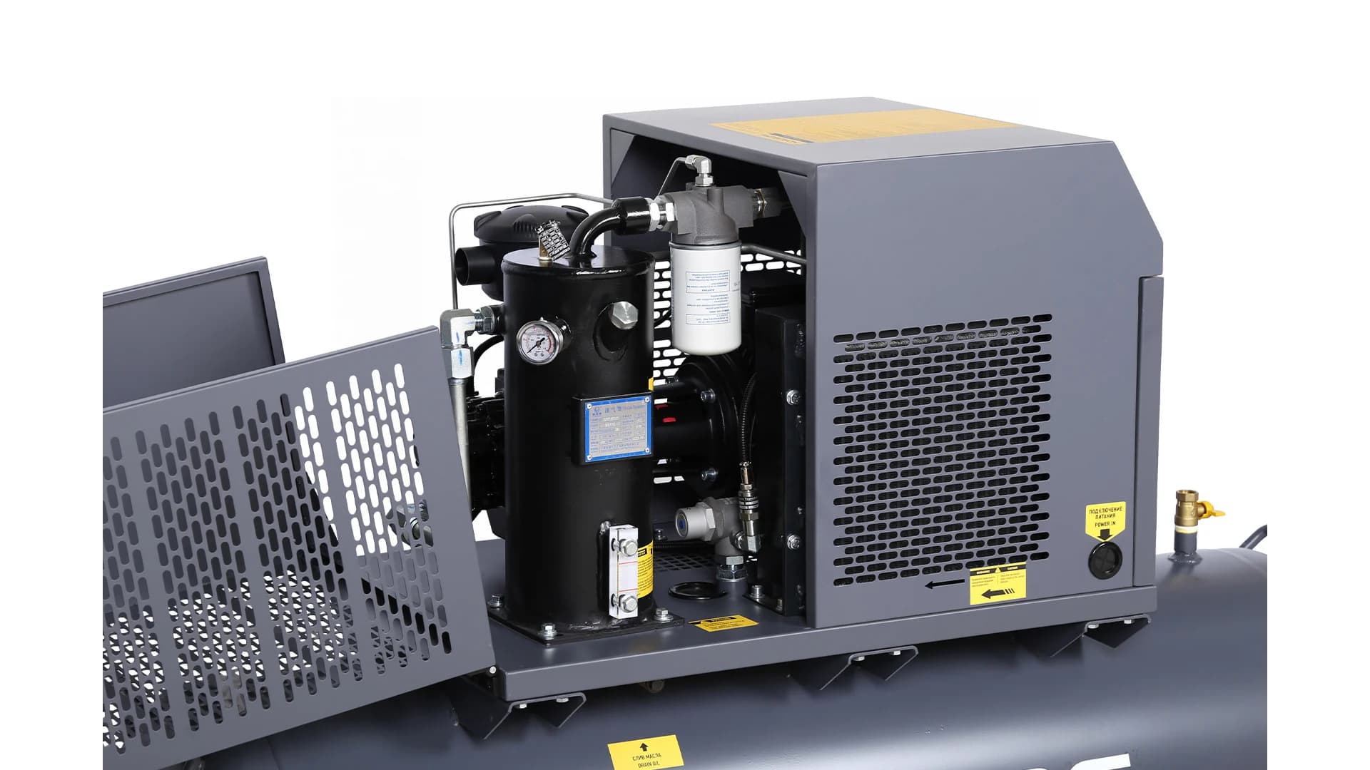 Компрессор винтовой Nordberg NCF7,5R — 5,5 кВт / 10 бар / ресивер 230 л