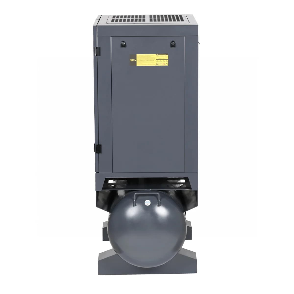 Компрессор винтовой, 11 кВт, 10 бар, 1550 л/мин, ресивер 410 л, с частотным преобразователем, осушитель