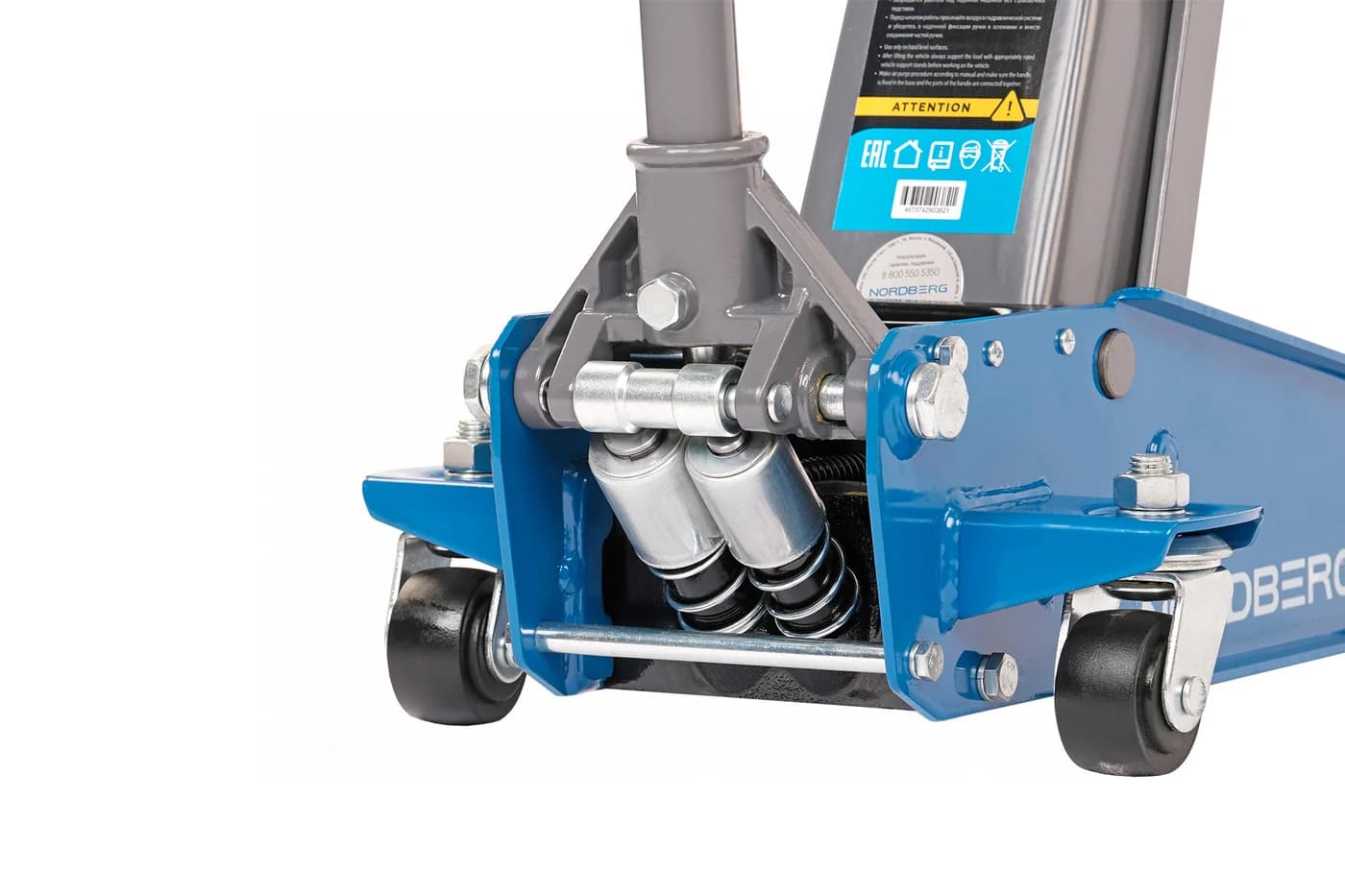 Домкрат подкатной NORDBERG N32030 — 3 т, быстрый подъём