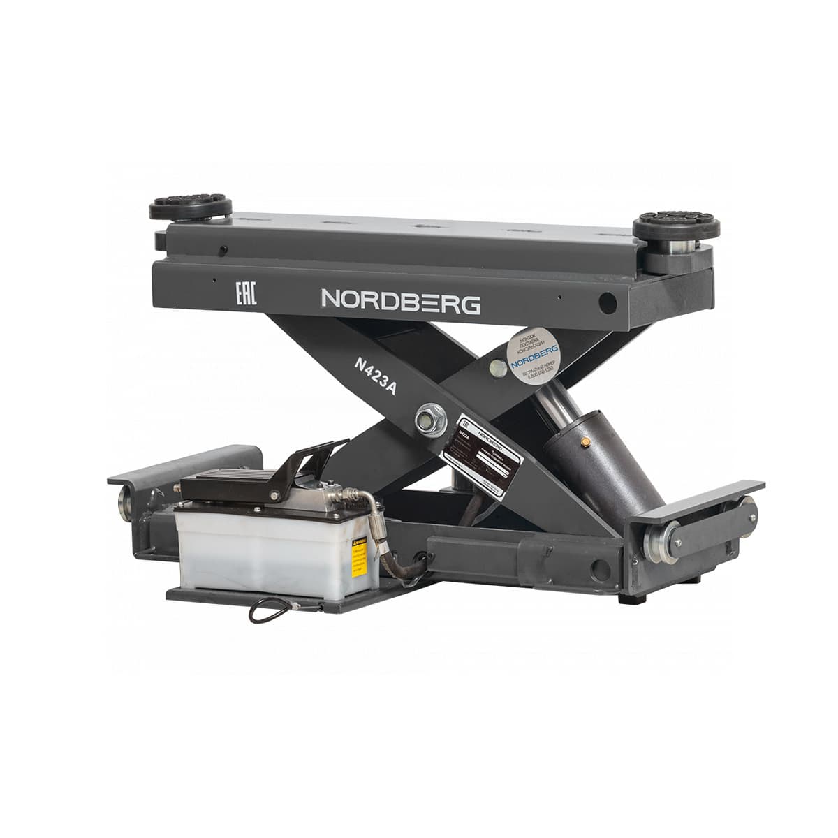 Траверса N423A_G — платформа и регулируемая колея