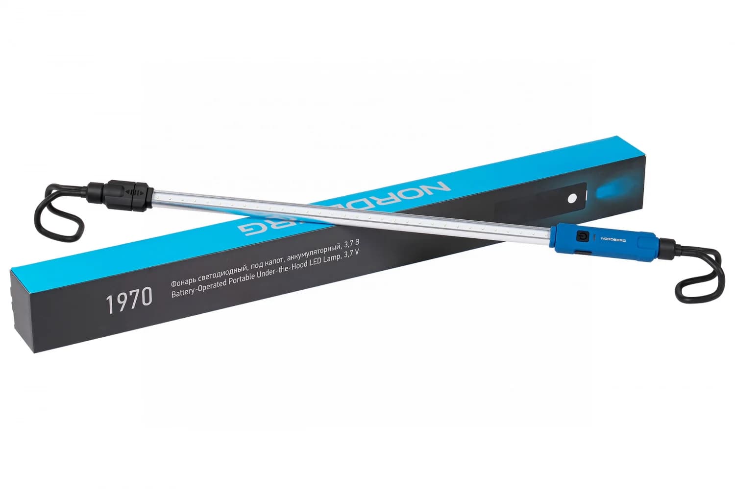Фонарь подкапотный аккумуляторный Nordberg 1970 — 1 000 лм / 30 LED / IP65