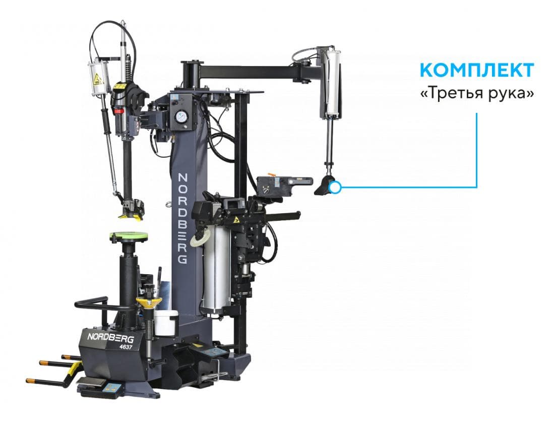 Шиномонтажный станок NORDBERG 4637 — общий вид суперавтомата