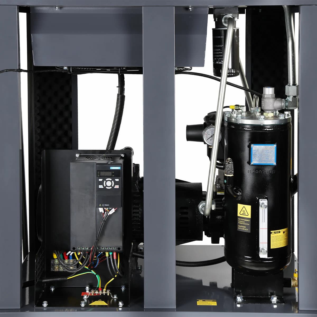 Компрессор винтовой Nordberg NCF20RD — 15 кВт / VSD / ресивер 410 л