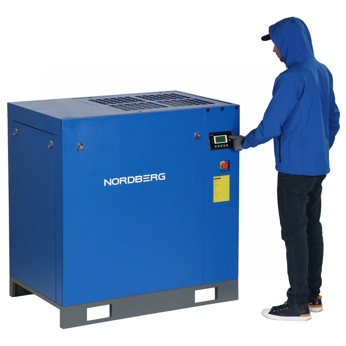 Компрессор винтовой Nordberg NCC30 — 22 кВт / 10 бар / 3 200 л/мин