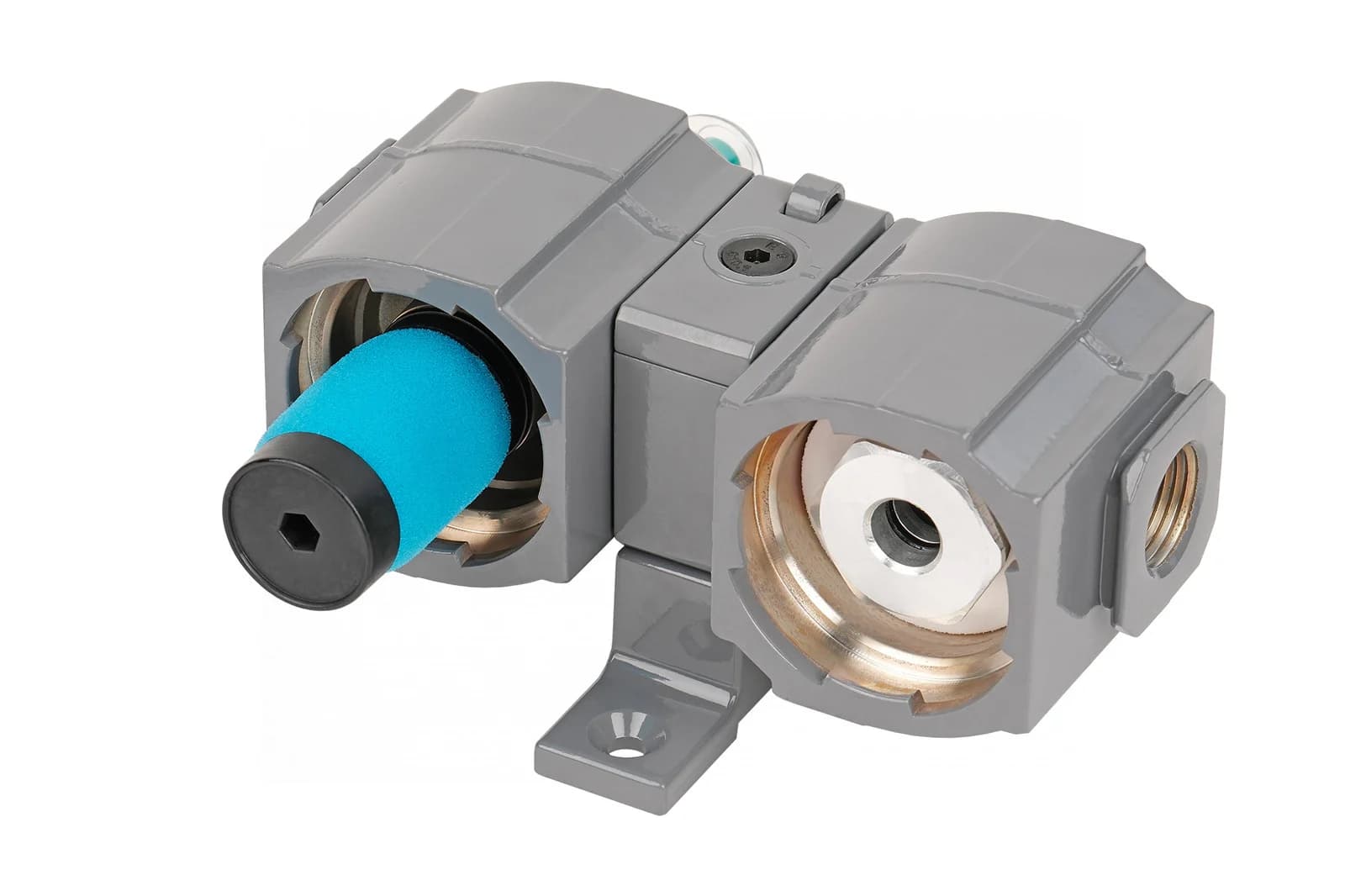 Фильтр воздушный тонкой очистки NORDBERG NP8534 — 0,01 мкм + осушитель, 1/2″