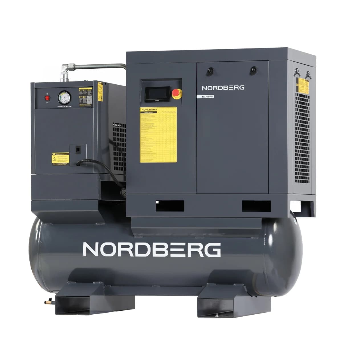 Компрессор винтовой Nordberg NCF10RD — 7.5 кВт / VSD / 960 л/мин / ресивер 300 л