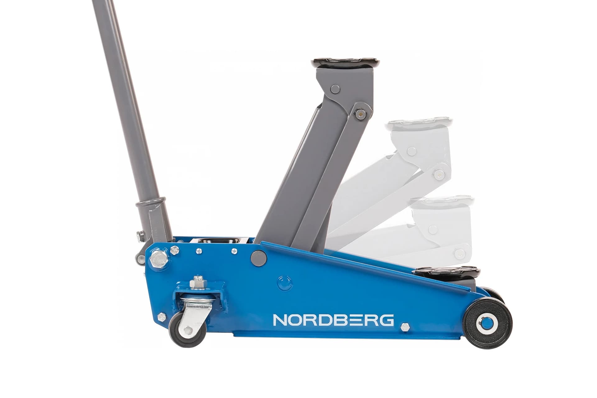 Домкрат подкатной NORDBERG N32030 — 3 т, быстрый подъём