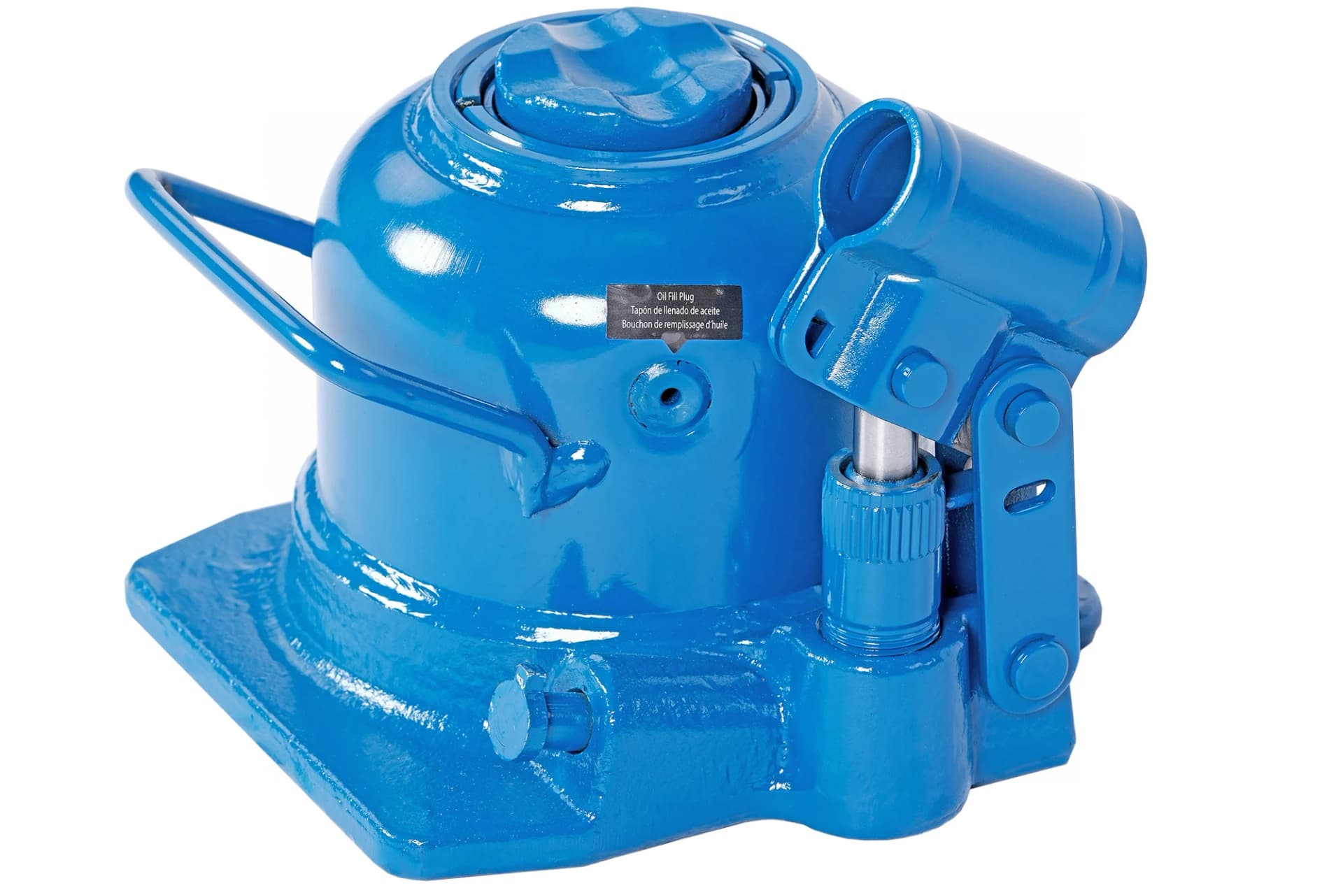 Домкрат бутылочный двухштоковый, укороченный, 10 т