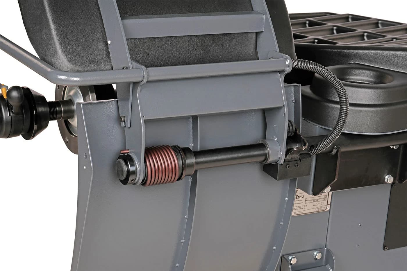 NORDBERG 4522PA — автодоворот колеса к месту установки груза