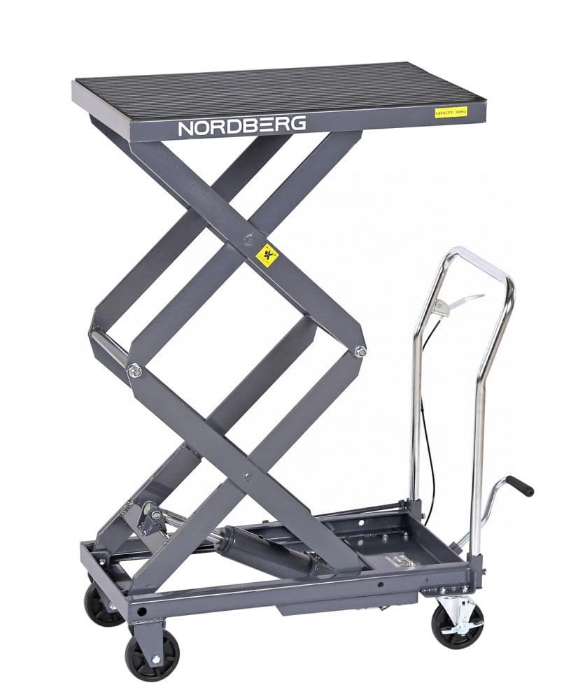 Стол подъёмный гидравлический NORDBERG N3T301G — общий вид