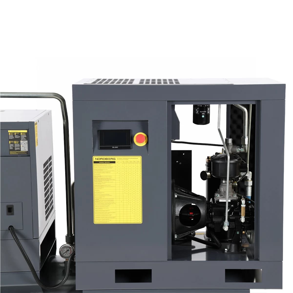 Компрессор винтовой Nordberg NCF10RD — 7.5 кВт / VSD / 960 л/мин / ресивер 300 л