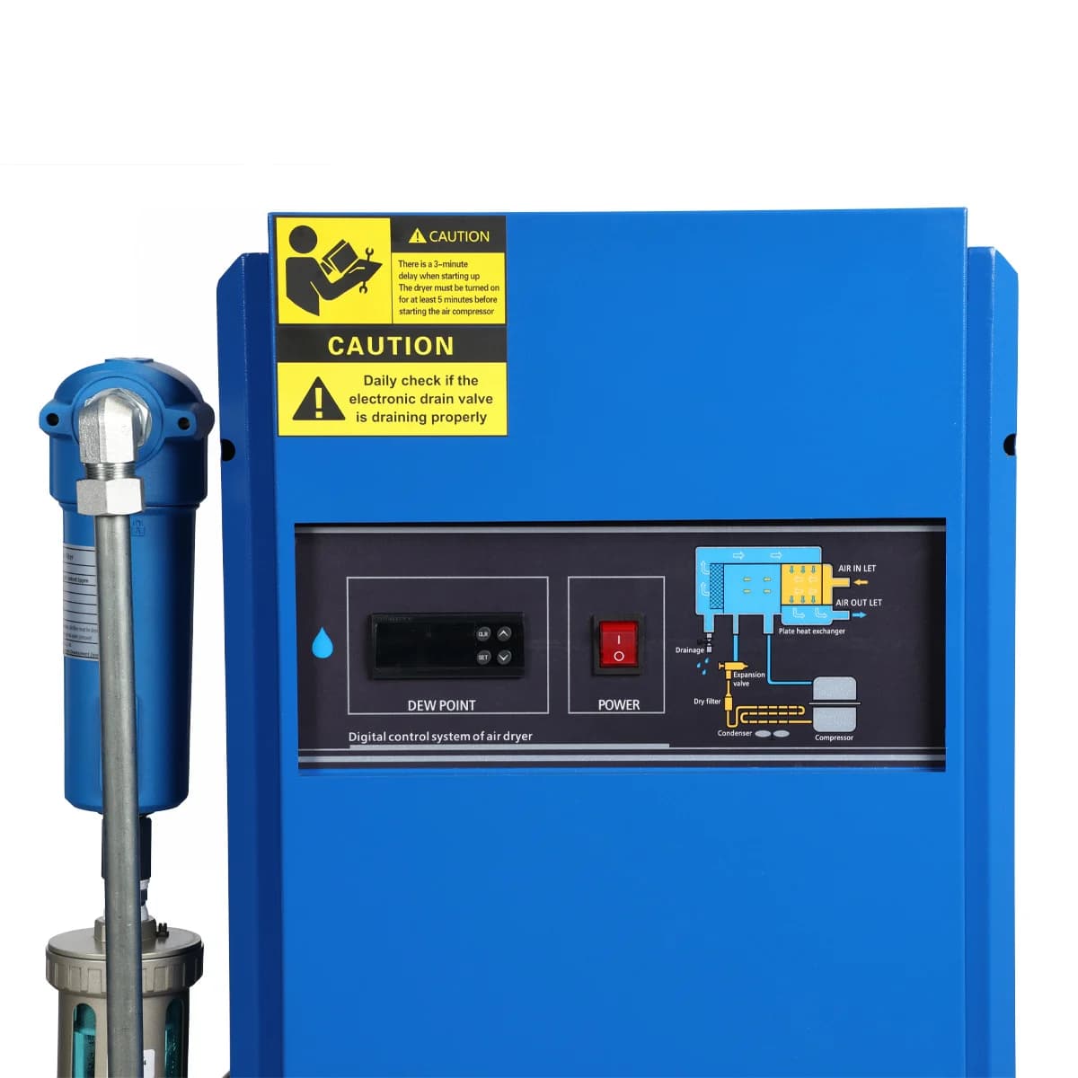 Компрессор винтовой Nordberg NCC20RD — 15 кВт / 10 бар / ресивер 350 л