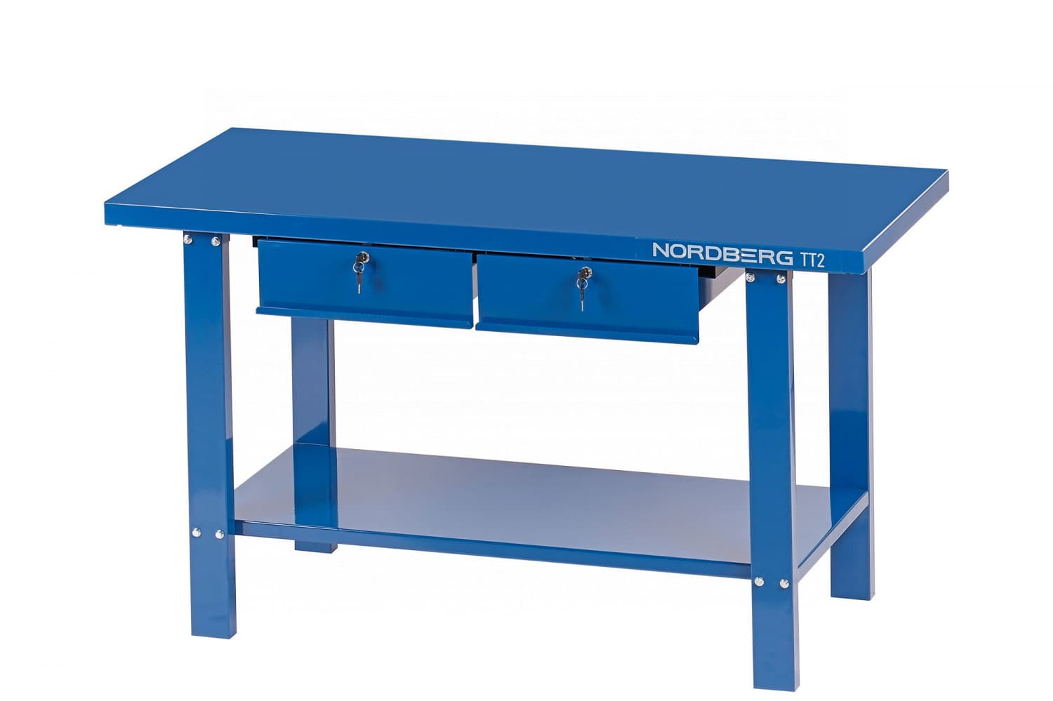 Верстак слесарный NORDBERG TT2 вид спереди