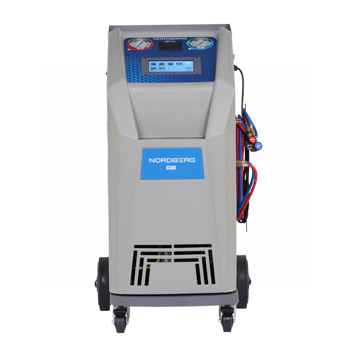 Установка автомат для заправки автомобильных кондиционеров с принтером и тестом утечки