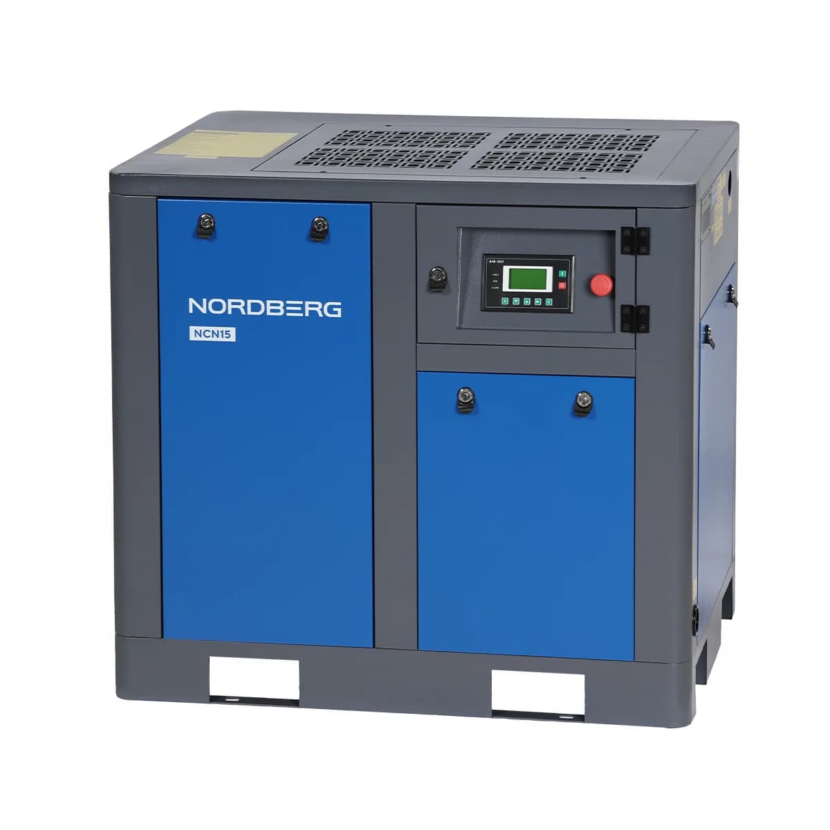 Компрессор винтовой Nordberg NCN15 — 11 кВт, 10 бар, 1470 л/мин, IP55, уровень шума 63 дБ