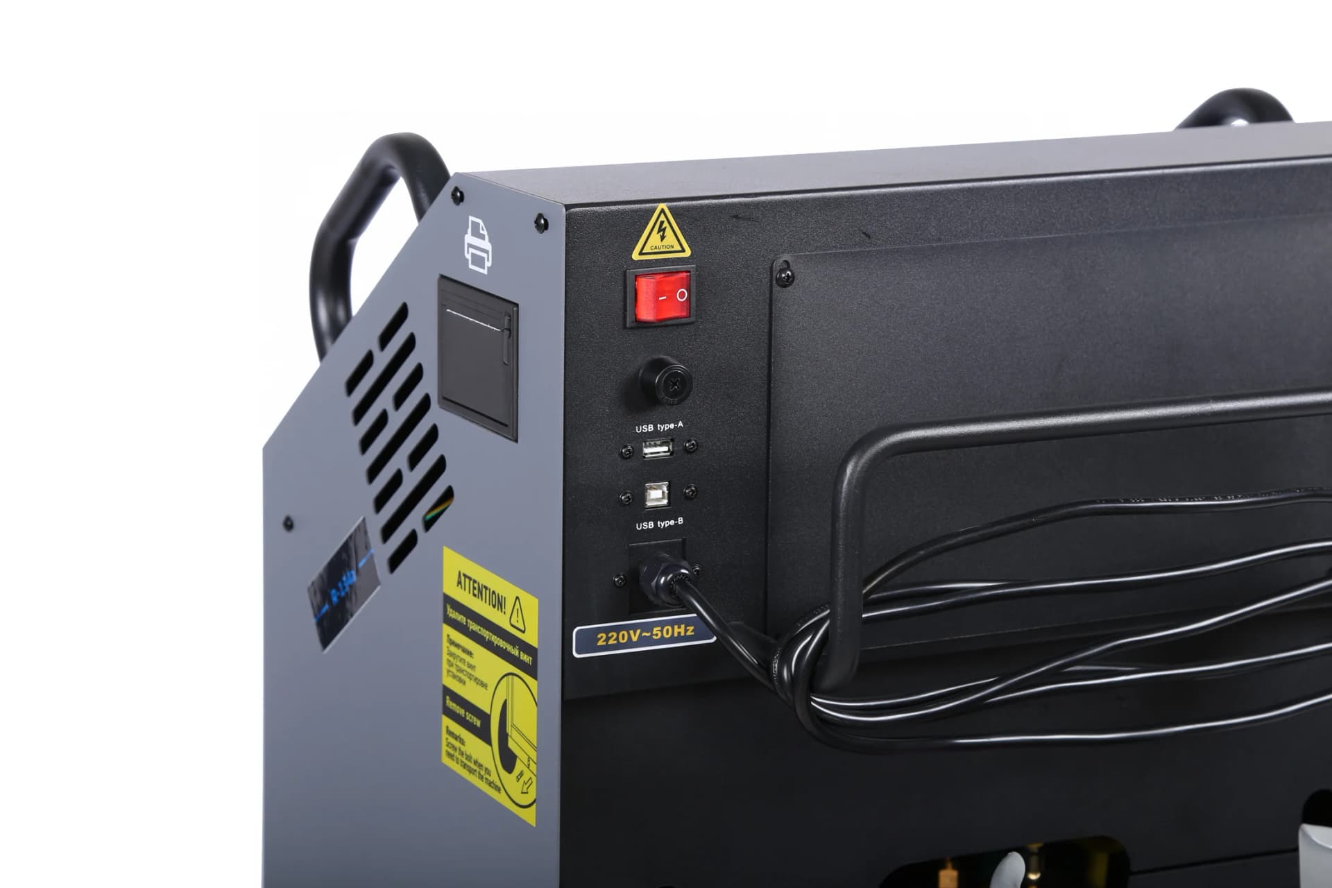 Установка автомат для заправки кондиционеров автобусов с ручным впрыском масла