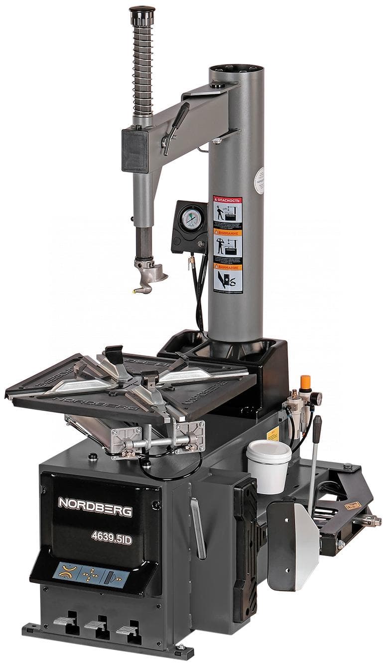 Шиномонтажный станок NORDBERG 4639,5ID(G) 380 — общий вид, серый