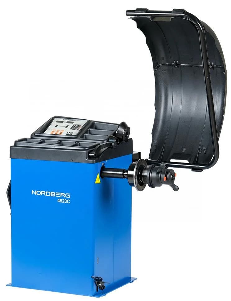 Балансировочный станок NORDBERG 4523C — общий вид, синий