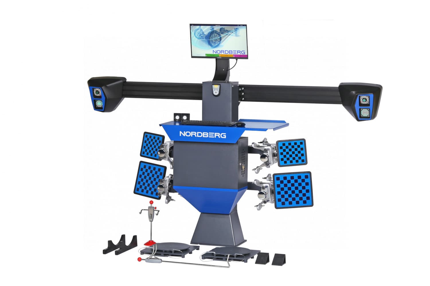 Стенд сход-развал 3D NORDBERG C802-P — вид спереди