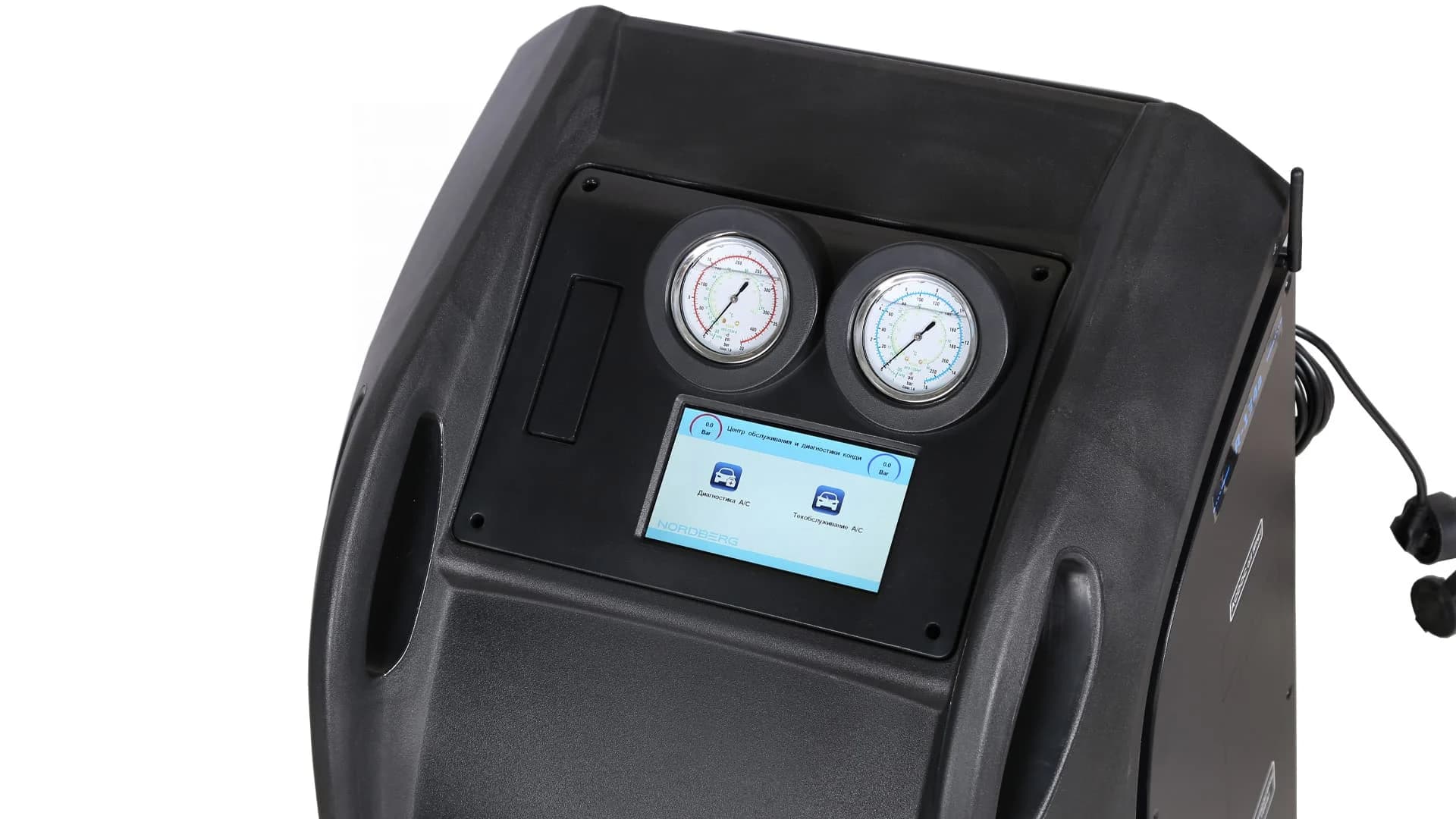 Установка автомат для заправки и диагностики автомобильных кондиционеров с принтером