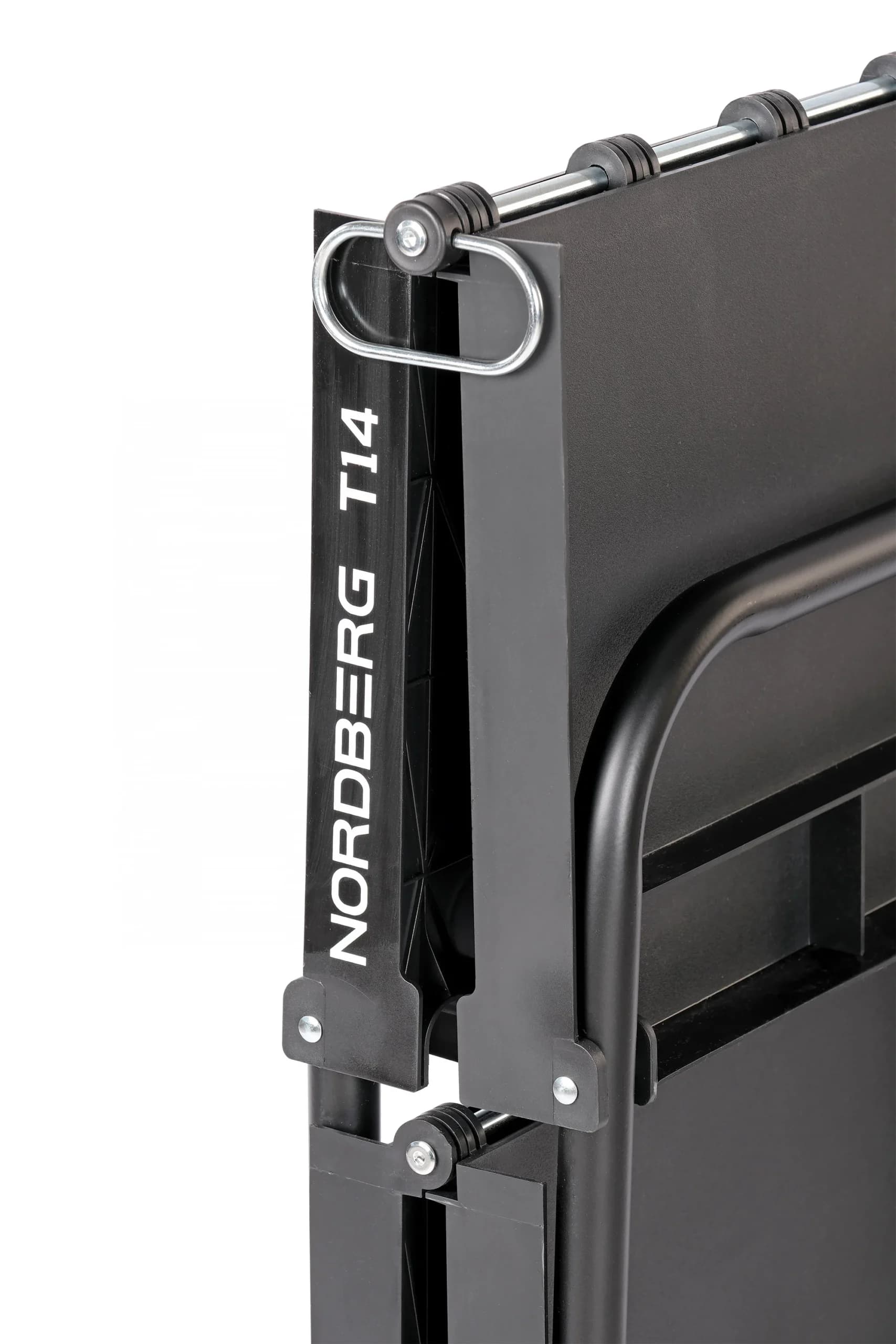 Тележка NORDBERG T14 — 3 пластиковые полки складная нагрузка 45 кг 640×432×960 мм