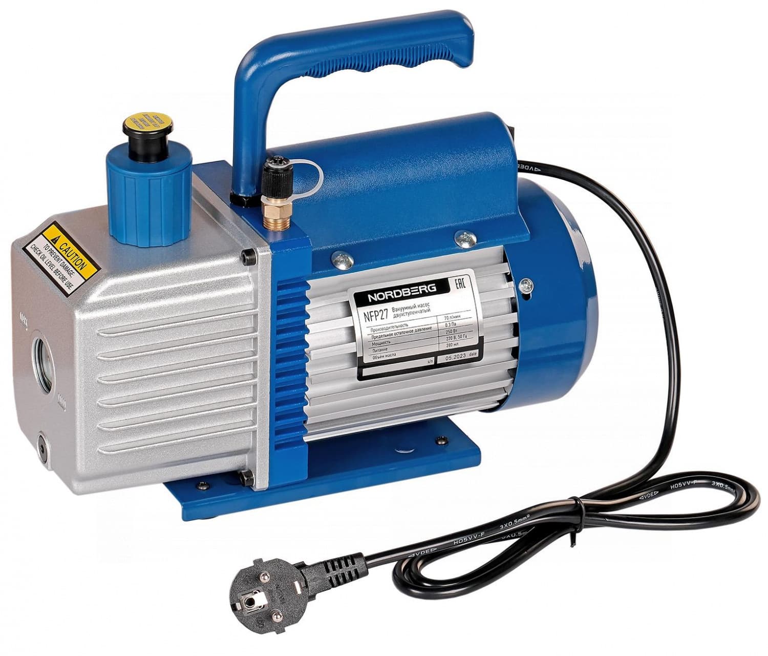 Вакуумный насос NORDBERG NFP27 вид спереди