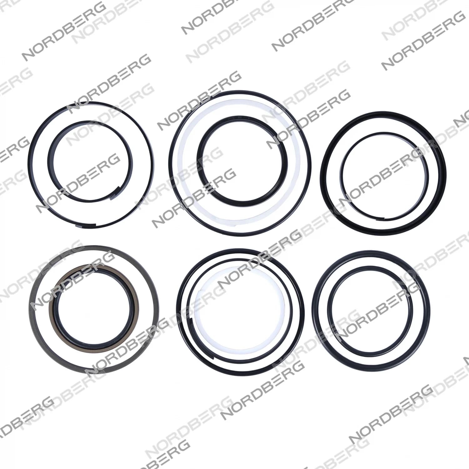 Ремкомплект цилиндра NORDBERG N33502 — комплект уплотнений