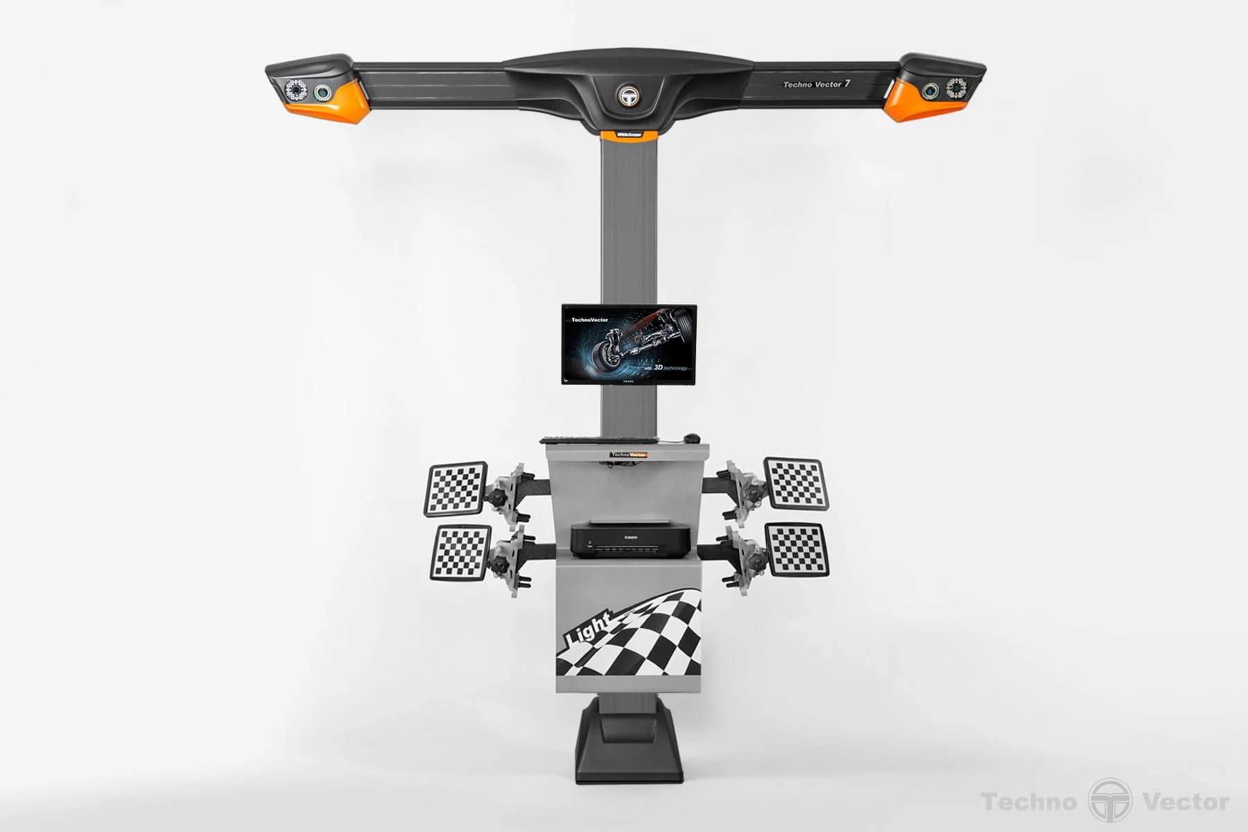 Стенд сход-развал 3D ТехноВектор 7204 TAS — общий вид