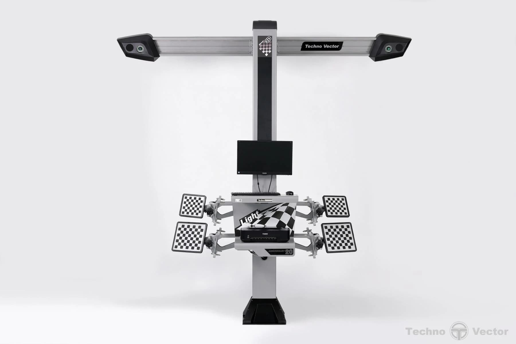 Стенд сход-развал 3D ТехноВектор 7202 K — настенный, стойка Light