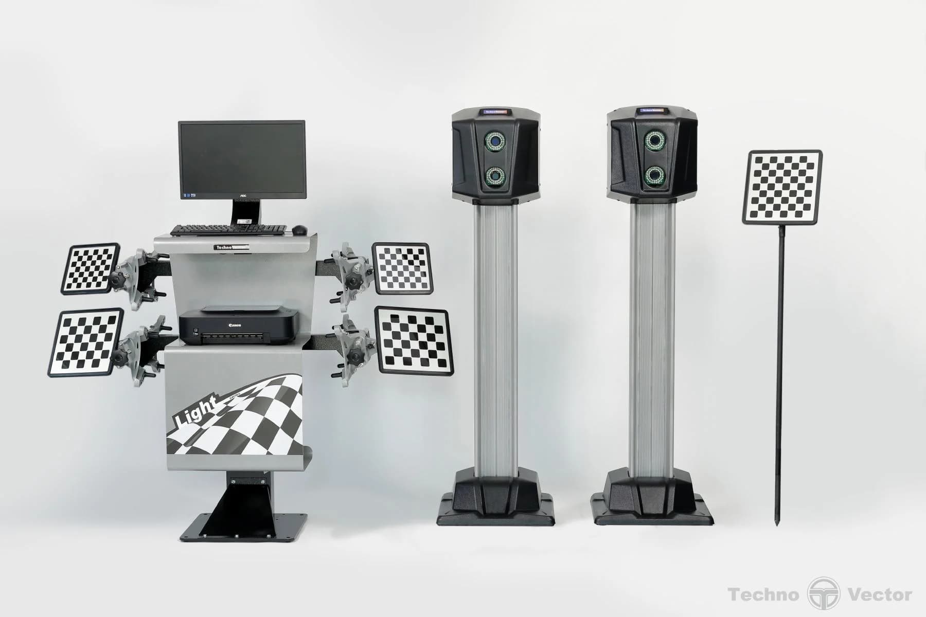 Стенд сход-развал 3D ТехноВектор 7 Truck P 7202 HT — грузовой и легковой