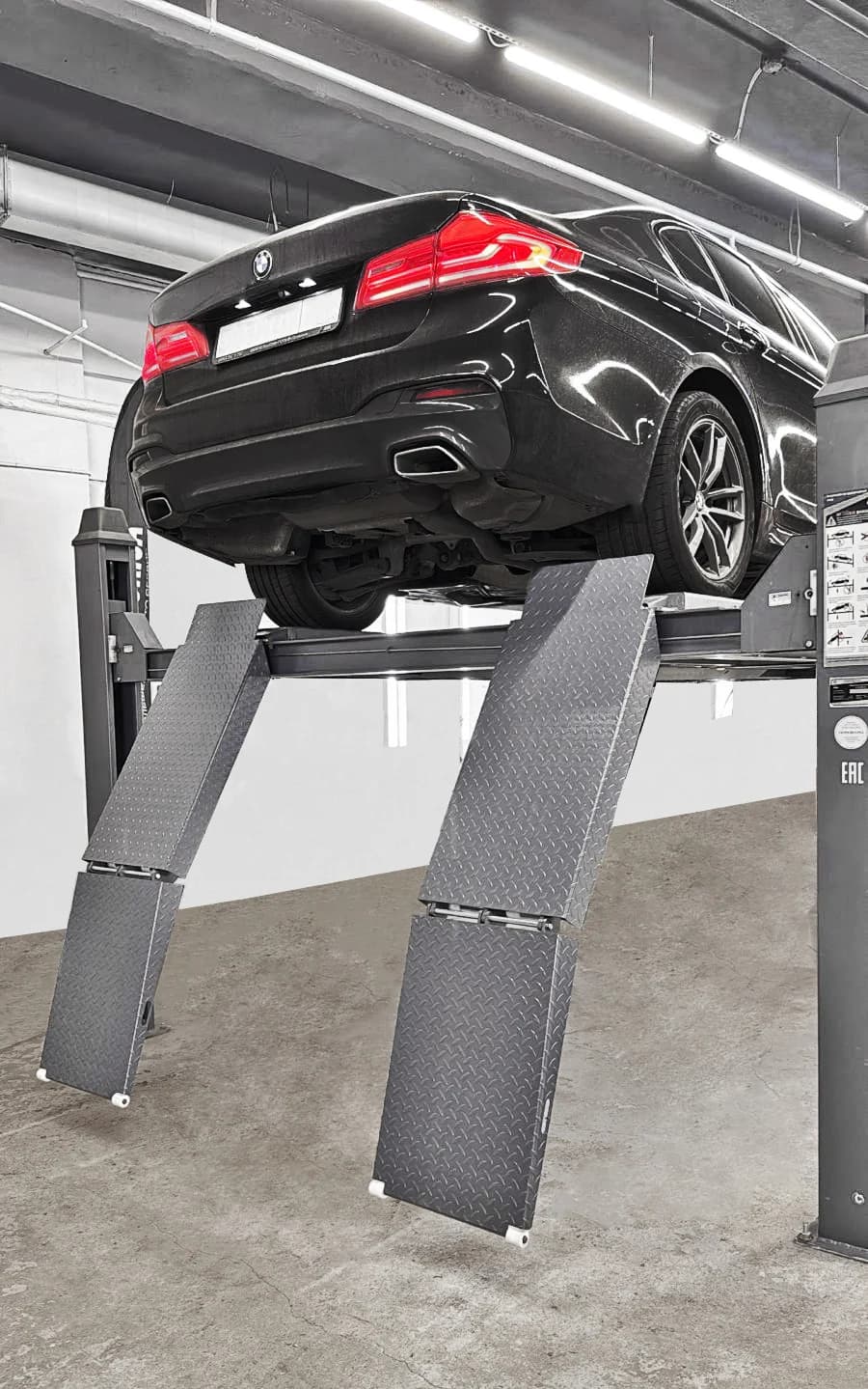 Трапы заездные двусоставные для низкого клиренса — комплект