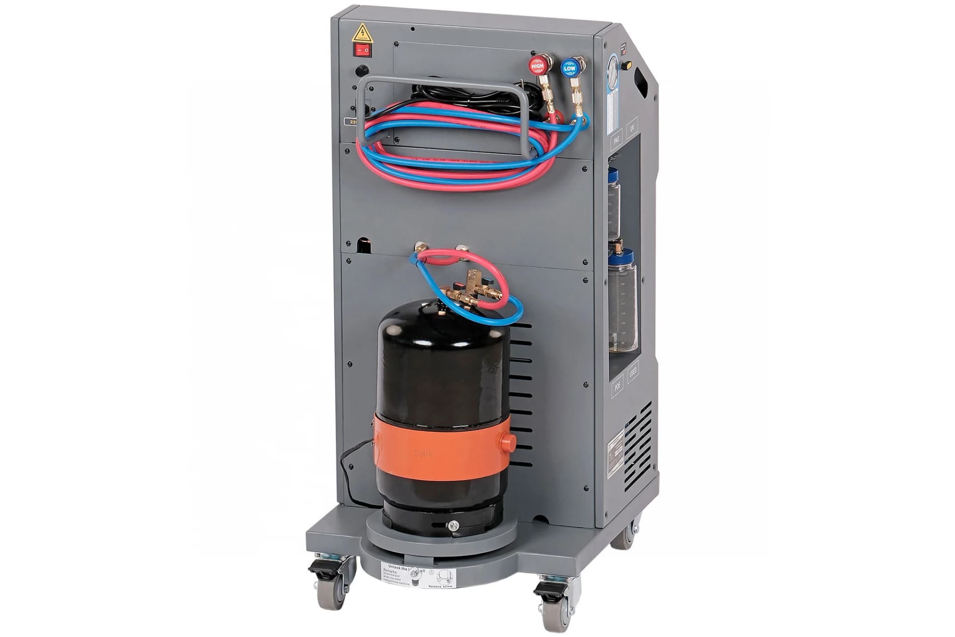 Установка заправки кондиционеров NORDBERG NF14 R134a — автомат, 220 В