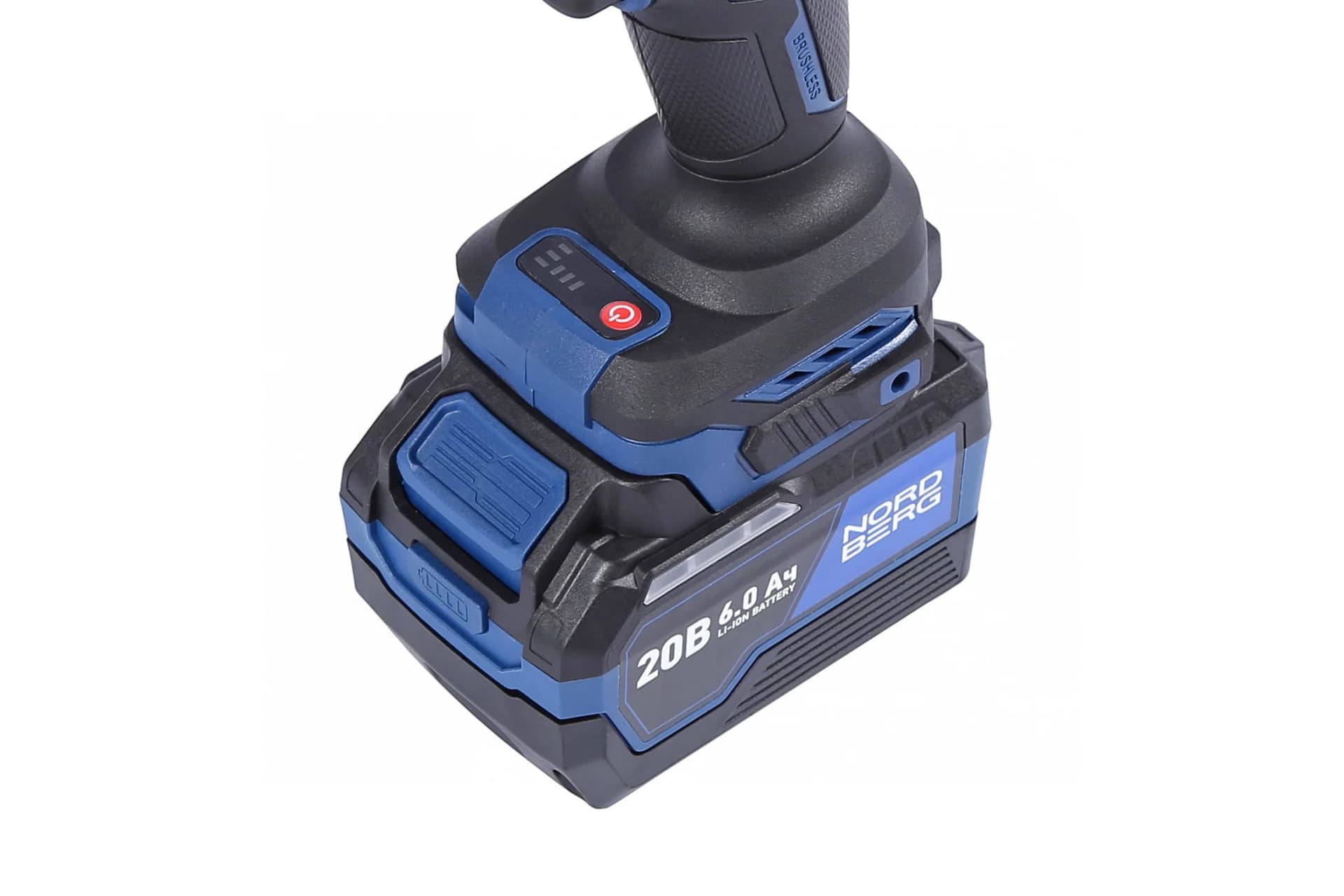 Гайковерт аккумуляторный NORDBERG NE812K — 1/2″, 1700 Нм, 6 Ач