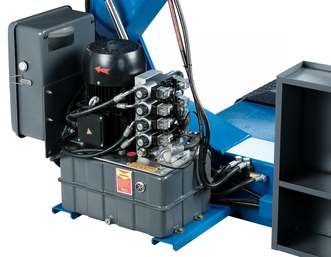 NORDBERG 46TRK30 — вид сбоку, общая конструкция